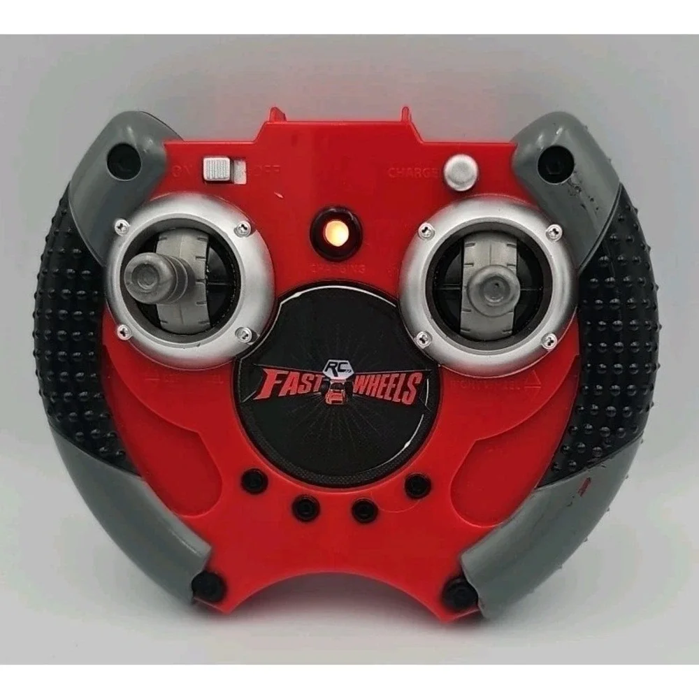 Jakks Pacific 2011 RC Fast Wheels Remote Control Transmitter Red Black Band A